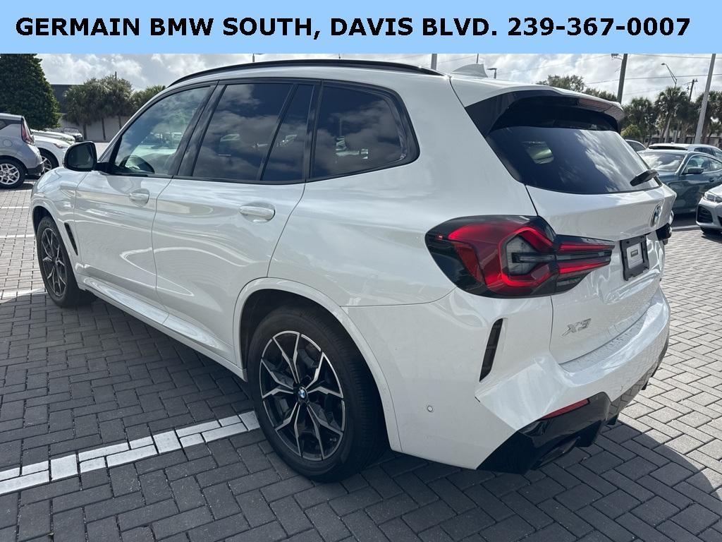 used 2023 BMW X3 car, priced at $38,991