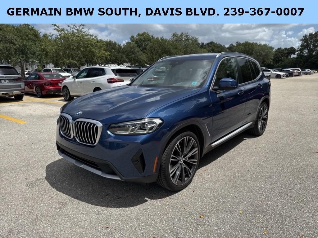 used 2022 BMW X3 car, priced at $33,995