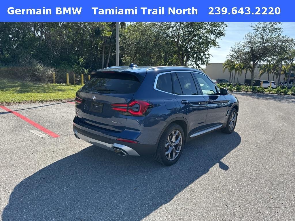 used 2022 BMW X3 car, priced at $37,995