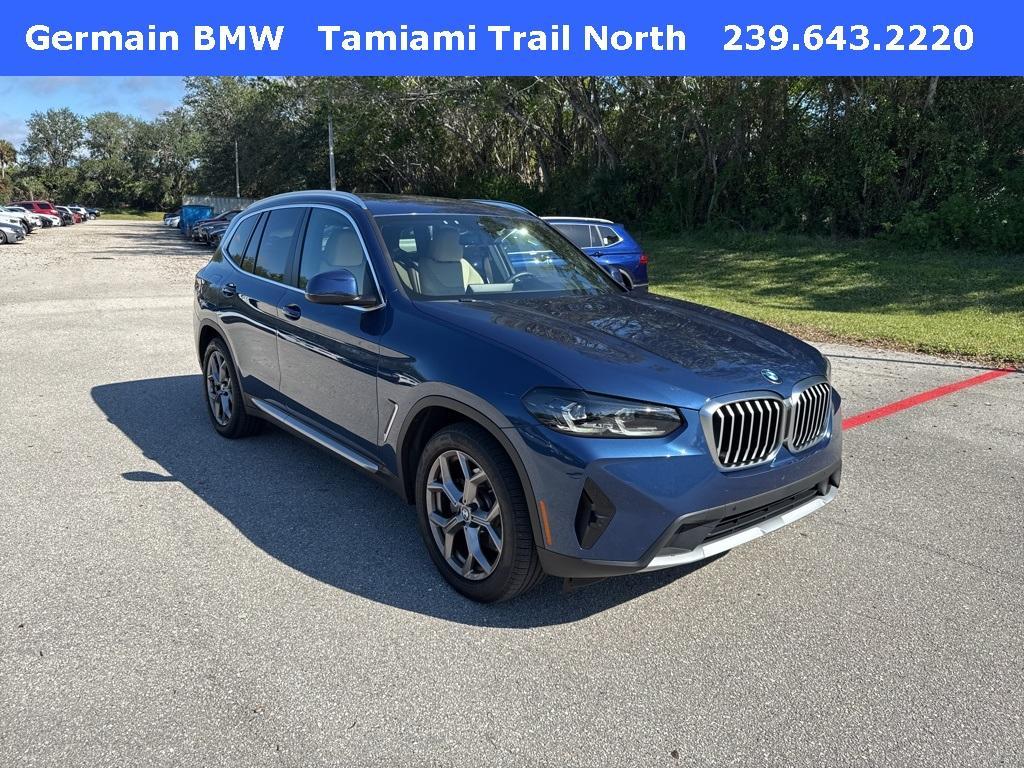 used 2022 BMW X3 car, priced at $37,995