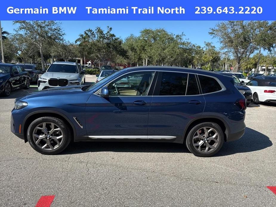 used 2022 BMW X3 car, priced at $37,995