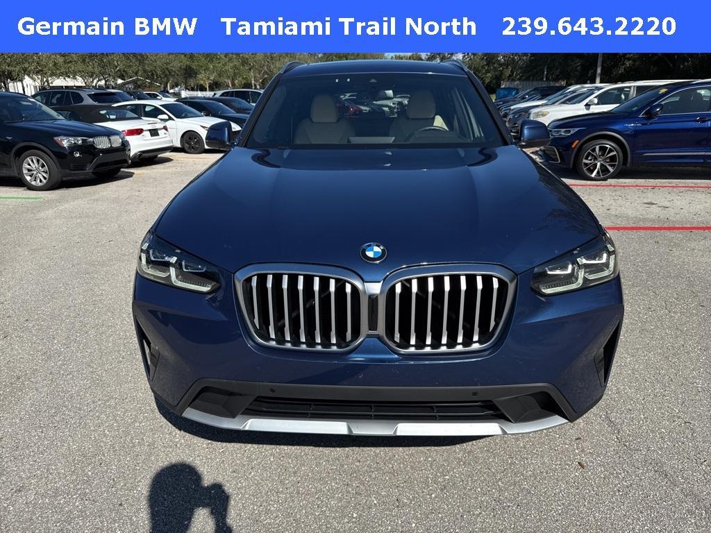 used 2022 BMW X3 car, priced at $37,995