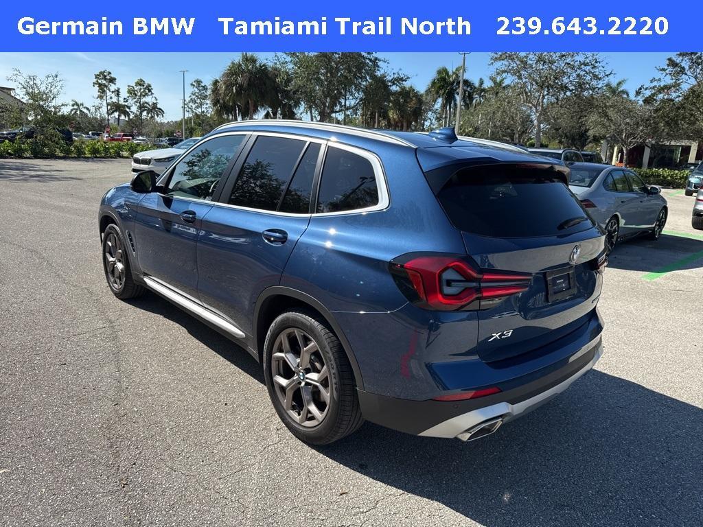 used 2022 BMW X3 car, priced at $37,995