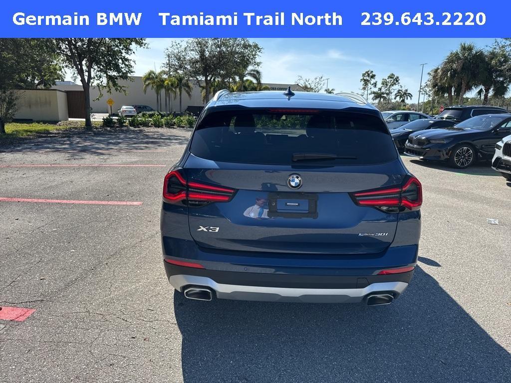 used 2022 BMW X3 car, priced at $37,995