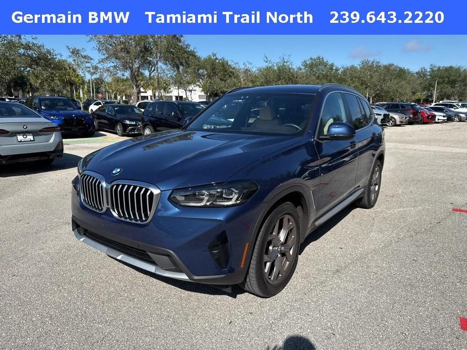 used 2022 BMW X3 car, priced at $37,995