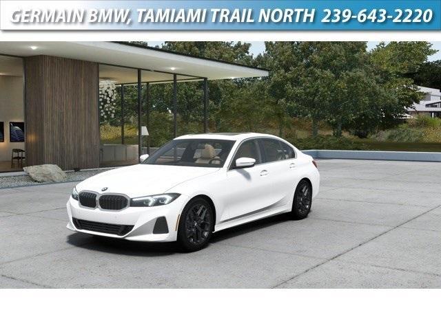 new 2025 BMW 330 car, priced at $50,350