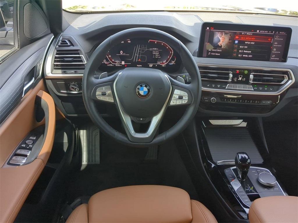 used 2022 BMW X3 car, priced at $35,684