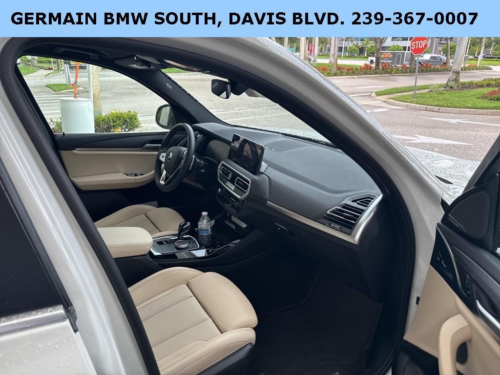 used 2023 BMW X3 car, priced at $37,995