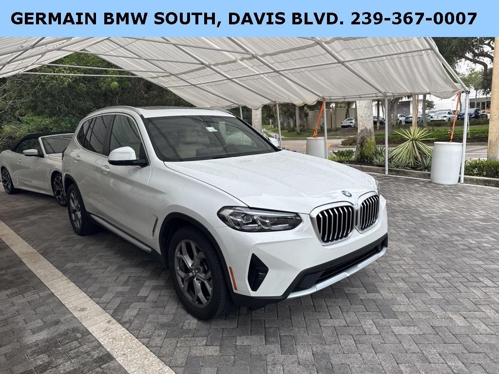 used 2023 BMW X3 car, priced at $37,995