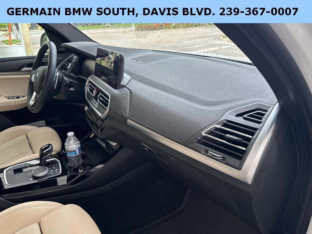 used 2023 BMW X3 car, priced at $37,995