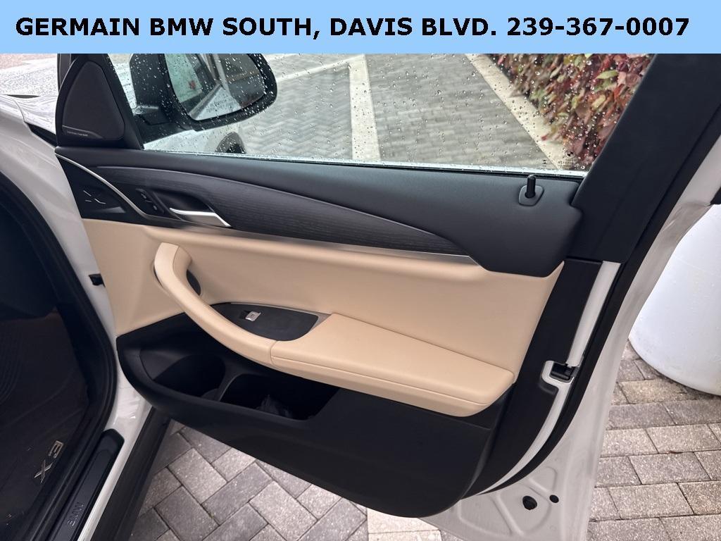used 2023 BMW X3 car, priced at $37,995
