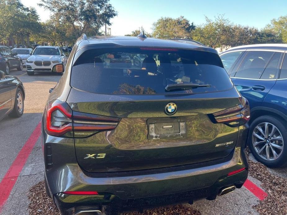 used 2022 BMW X3 car, priced at $35,995