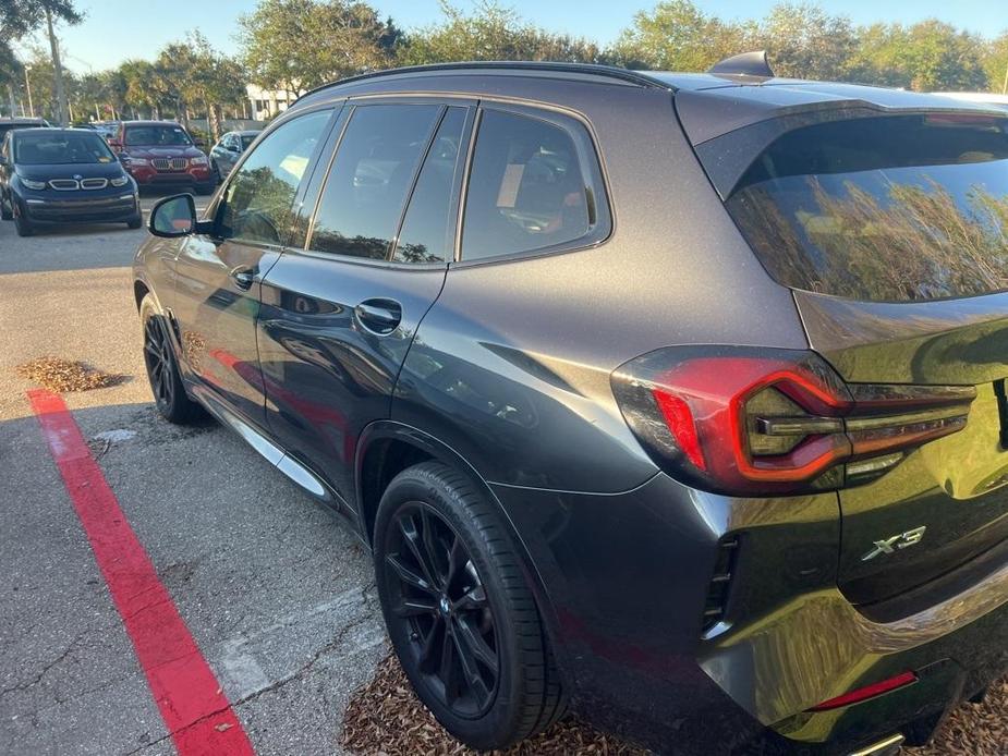 used 2022 BMW X3 car, priced at $35,995