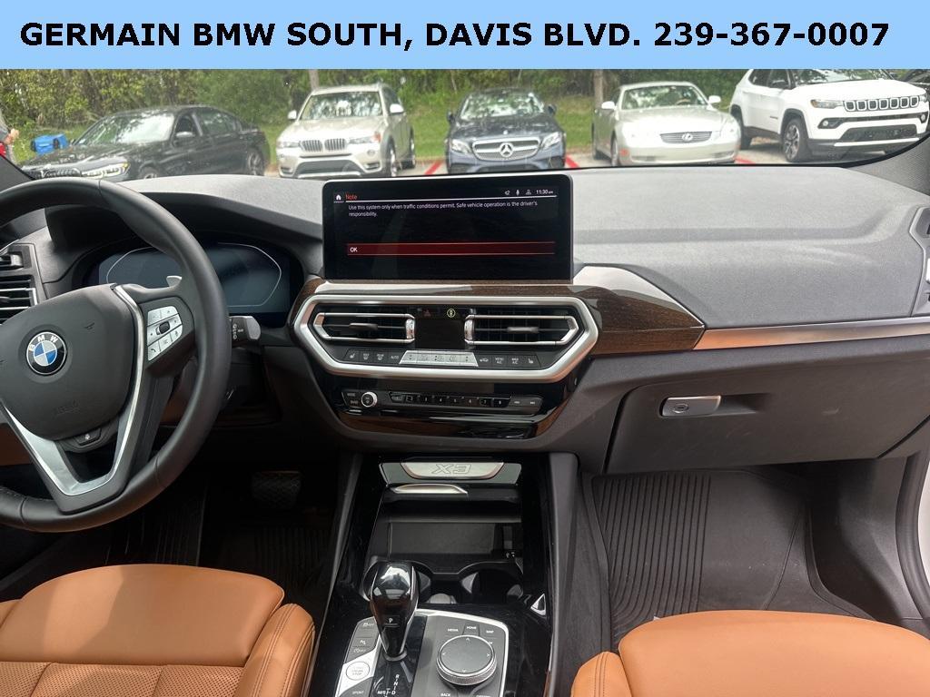used 2022 BMW X3 car, priced at $37,995