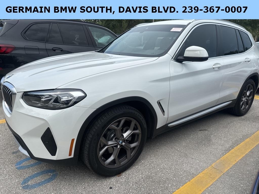 used 2022 BMW X3 car, priced at $37,995