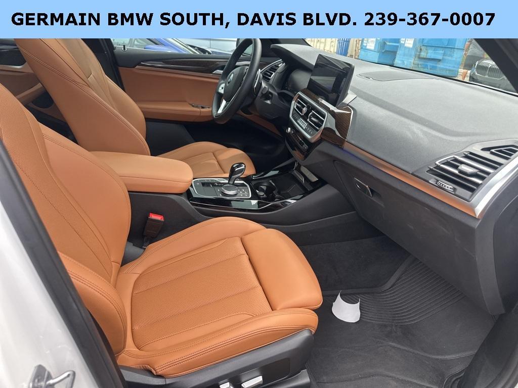 used 2022 BMW X3 car, priced at $37,995