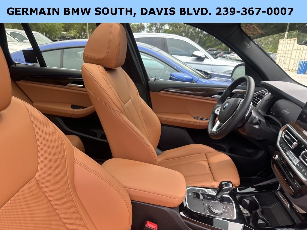used 2022 BMW X3 car, priced at $37,995