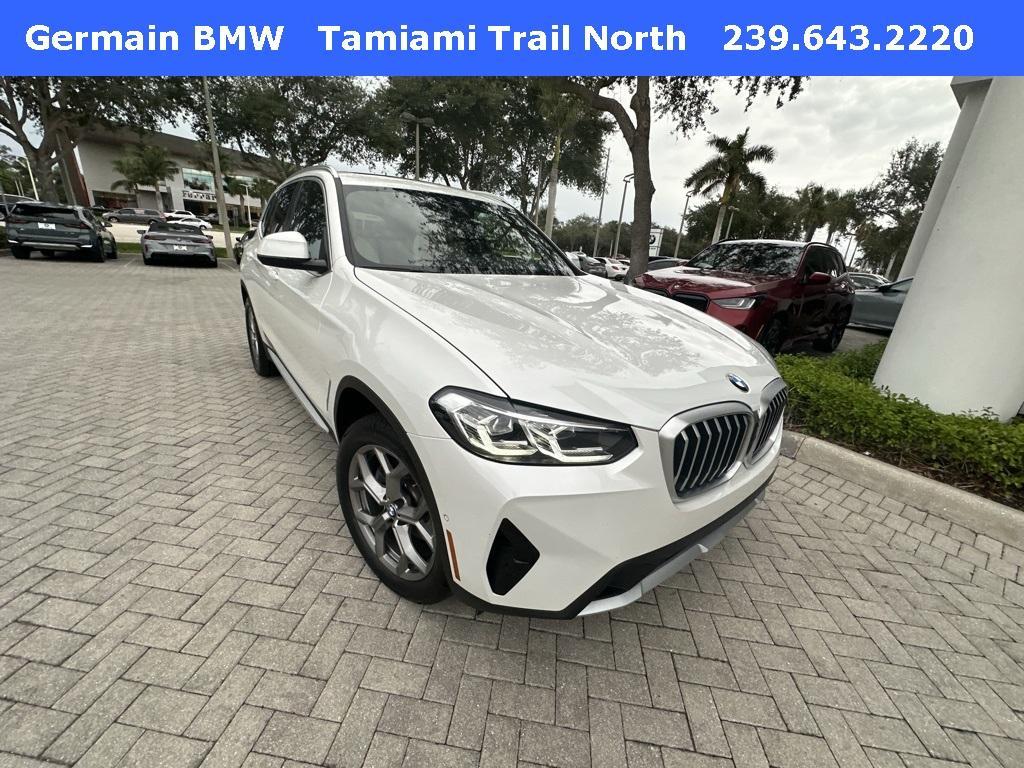 used 2024 BMW X3 car, priced at $47,995