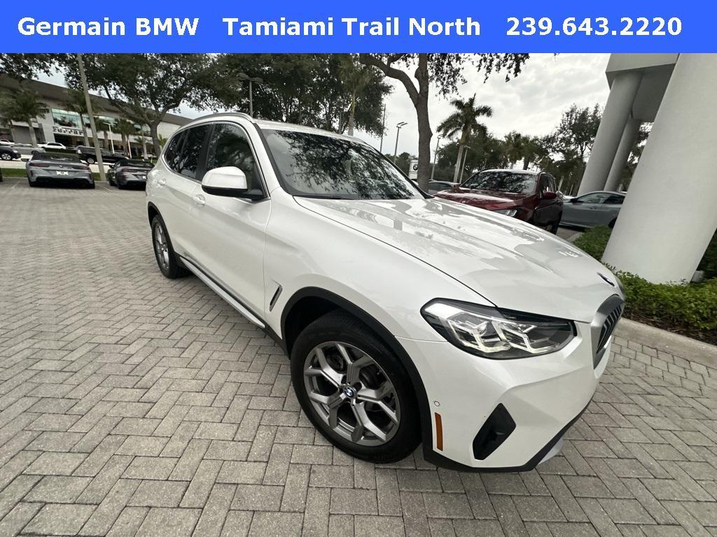 used 2024 BMW X3 car, priced at $47,995