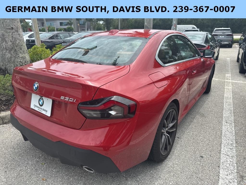 used 2023 BMW 230 car, priced at $34,452