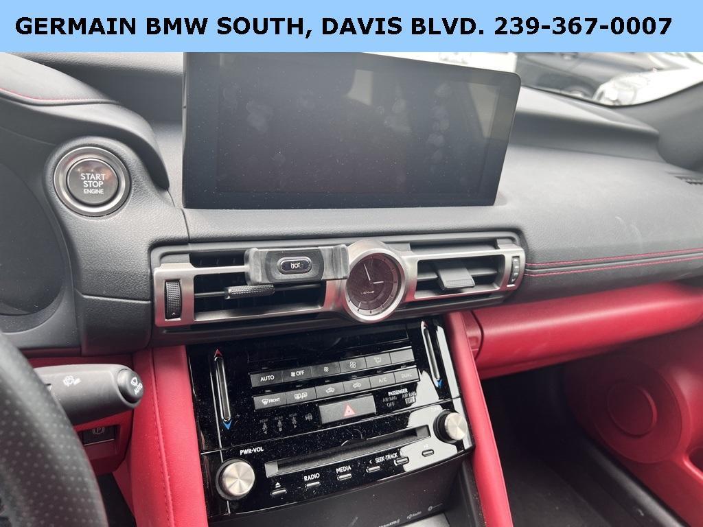 used 2021 Lexus IS 350 car, priced at $40,995