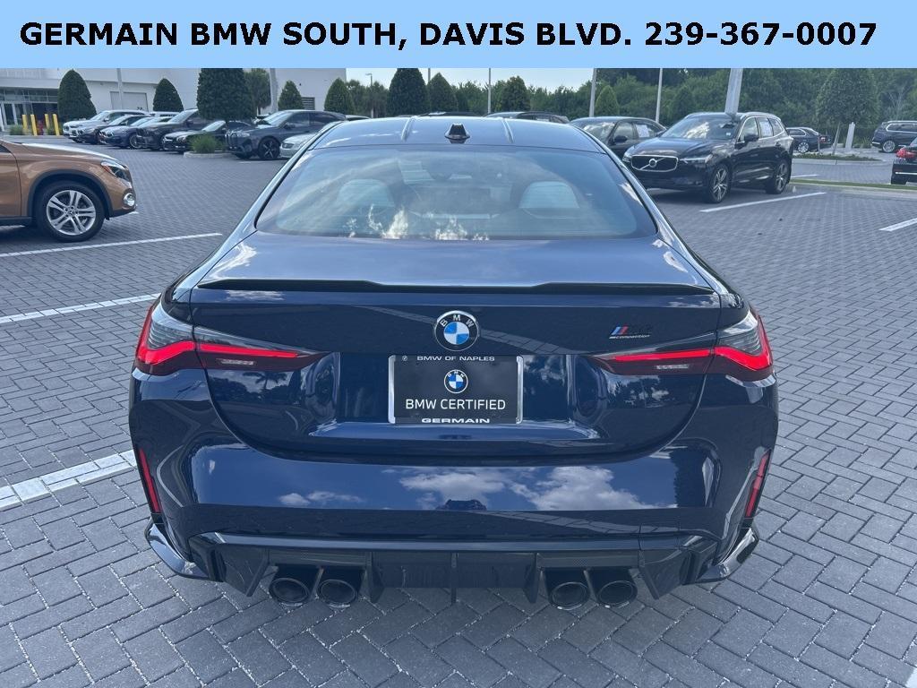 used 2024 BMW M4 car, priced at $84,995