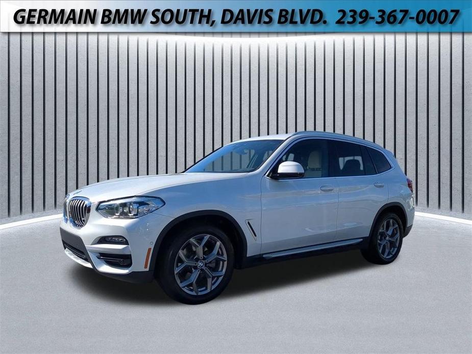 used 2021 BMW X3 car, priced at $31,615