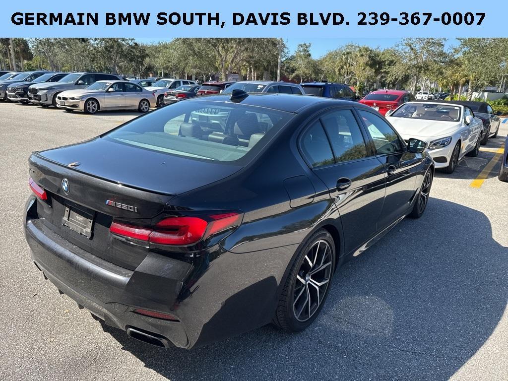 used 2022 BMW M550 car, priced at $59,995