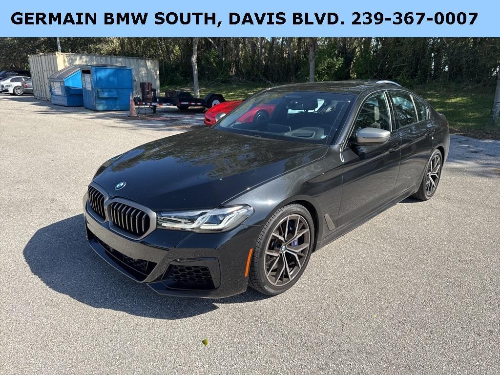 used 2022 BMW M550 car, priced at $59,995