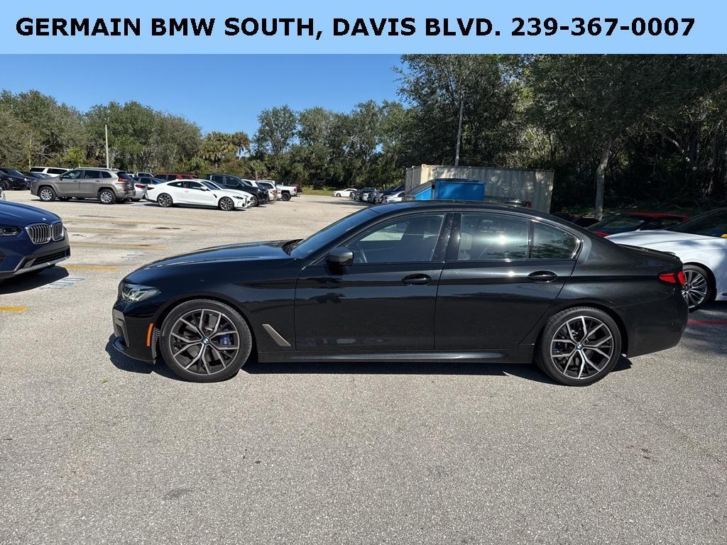 used 2022 BMW M550 car, priced at $59,995