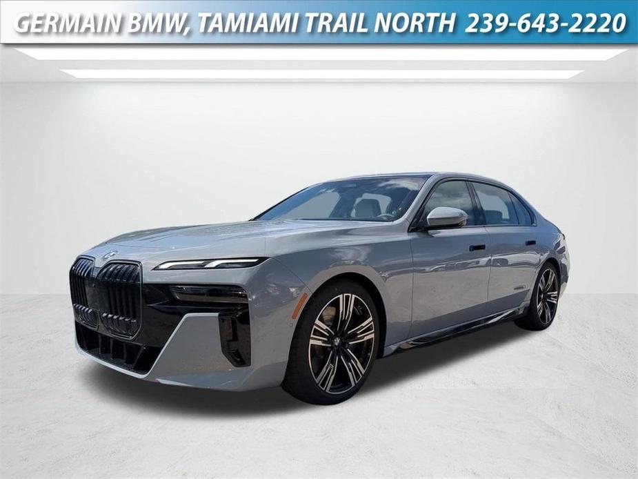 new 2025 BMW 740 car, priced at $106,355