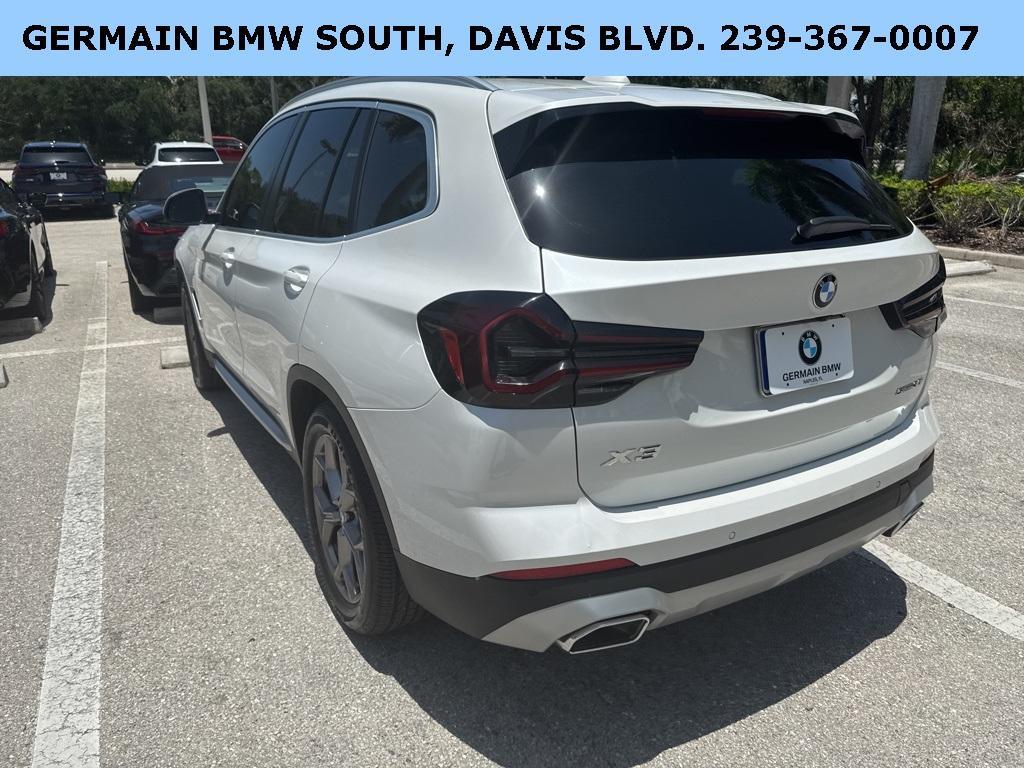used 2022 BMW X3 car, priced at $33,452