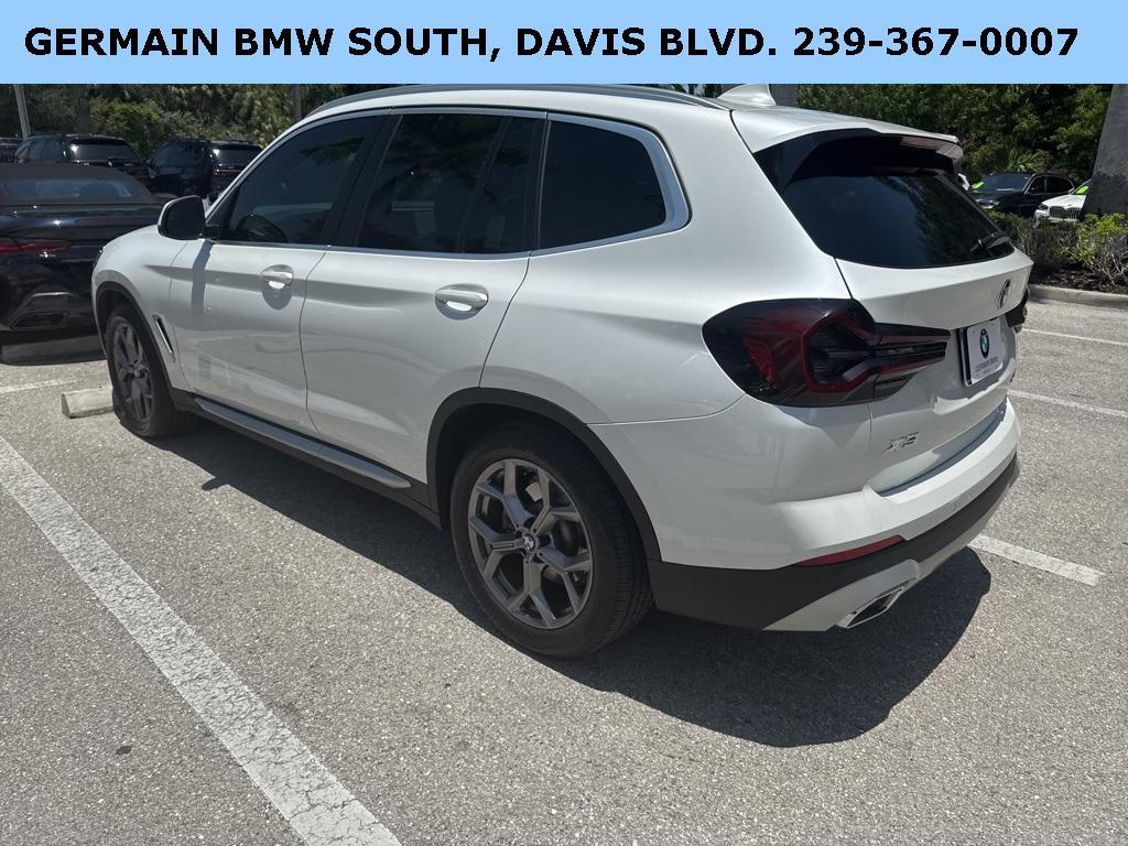 used 2022 BMW X3 car, priced at $33,452
