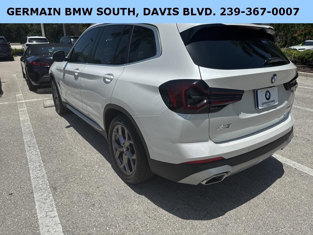 used 2022 BMW X3 car, priced at $33,452