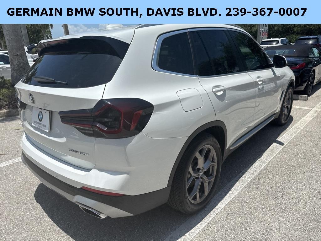 used 2022 BMW X3 car, priced at $33,452