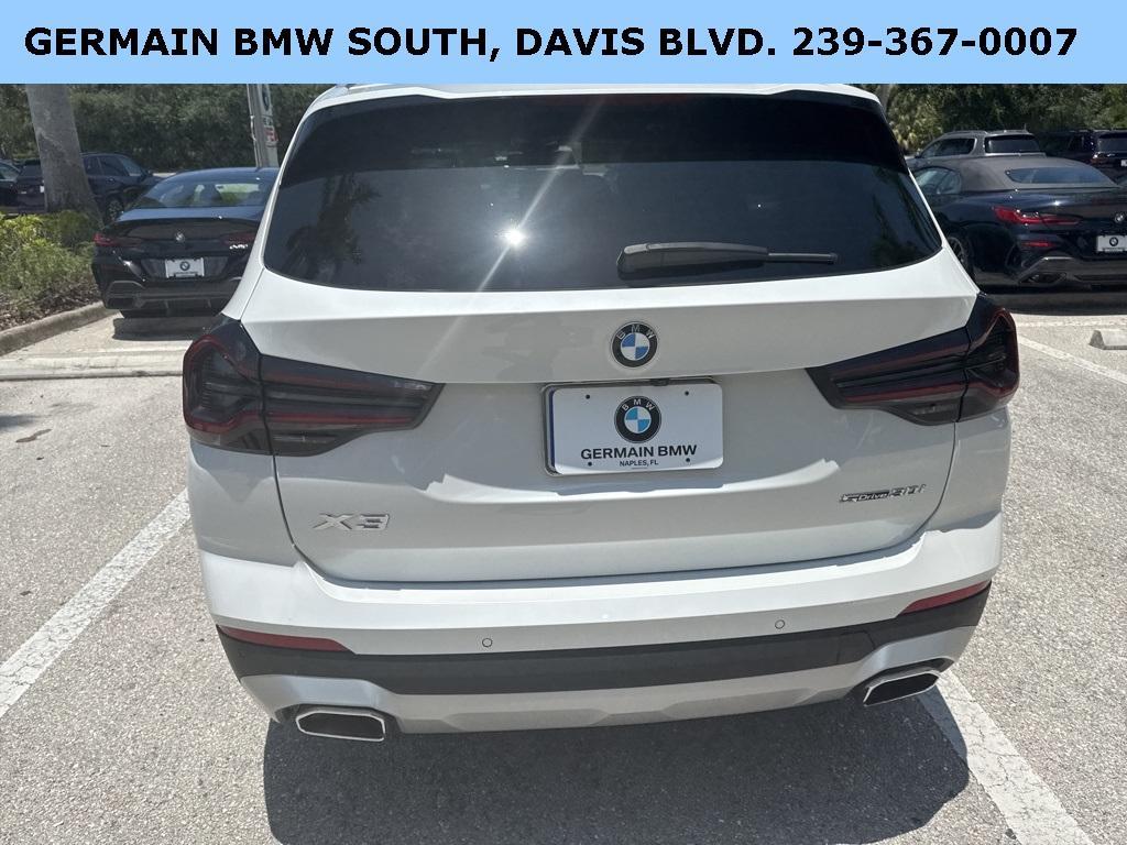 used 2022 BMW X3 car, priced at $33,452