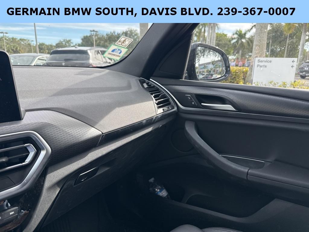 used 2022 BMW X3 car, priced at $38,995