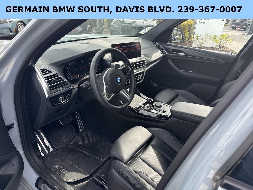 used 2022 BMW X3 car, priced at $38,995