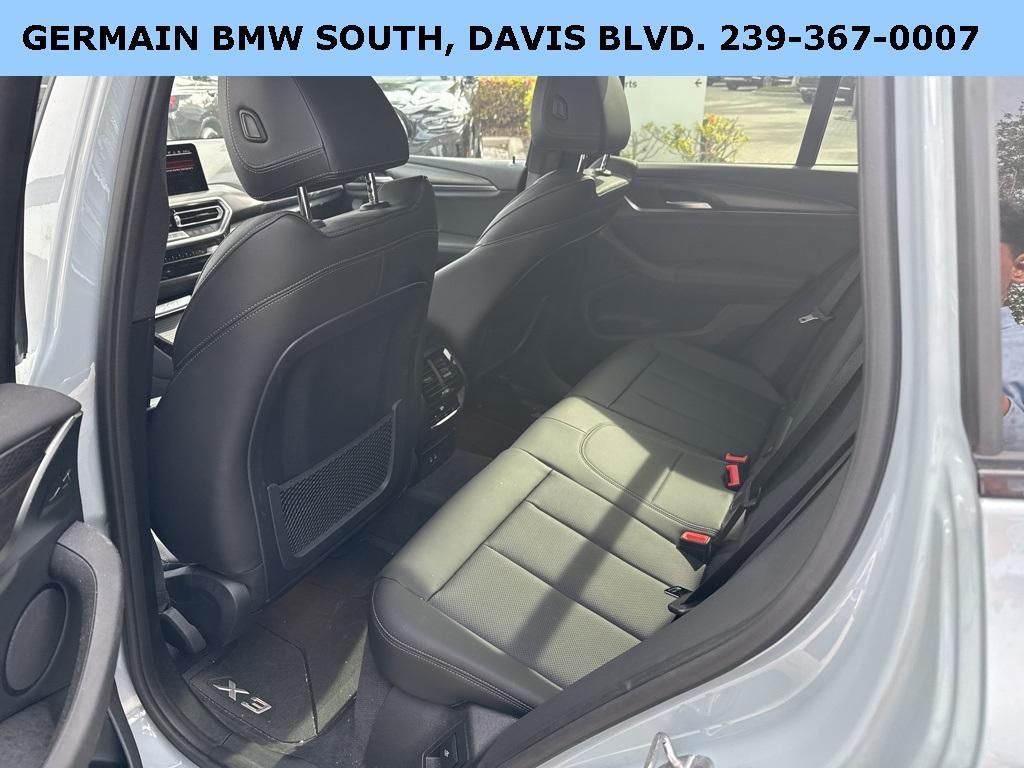 used 2022 BMW X3 car, priced at $38,995