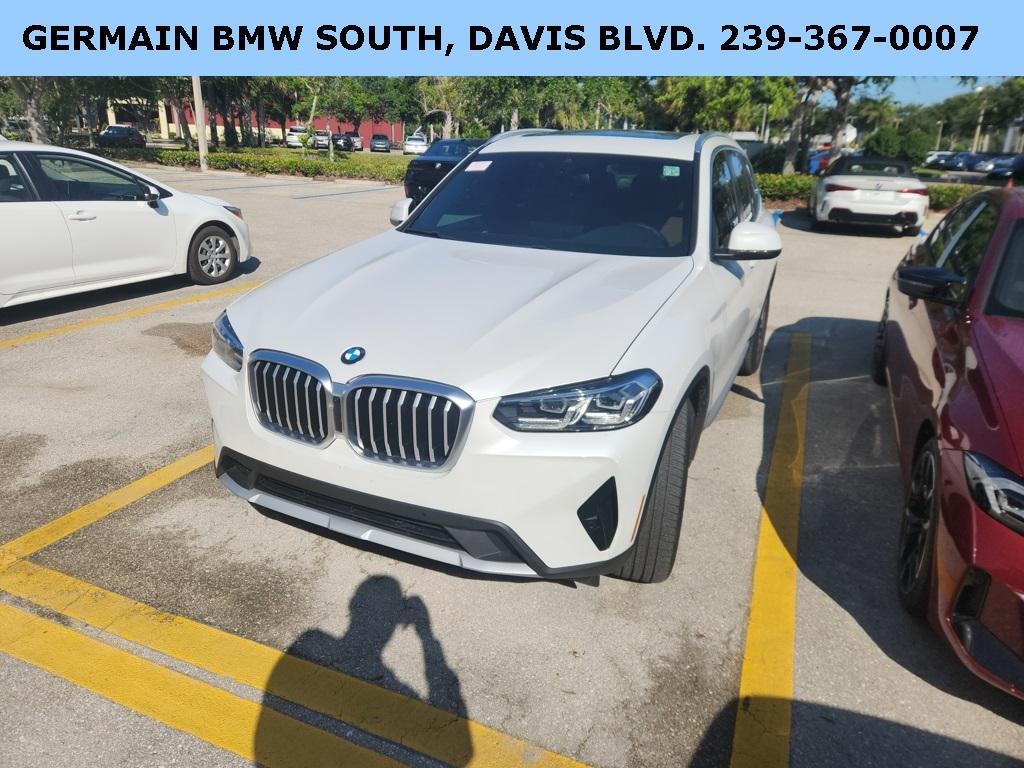 used 2022 BMW X3 car, priced at $36,995