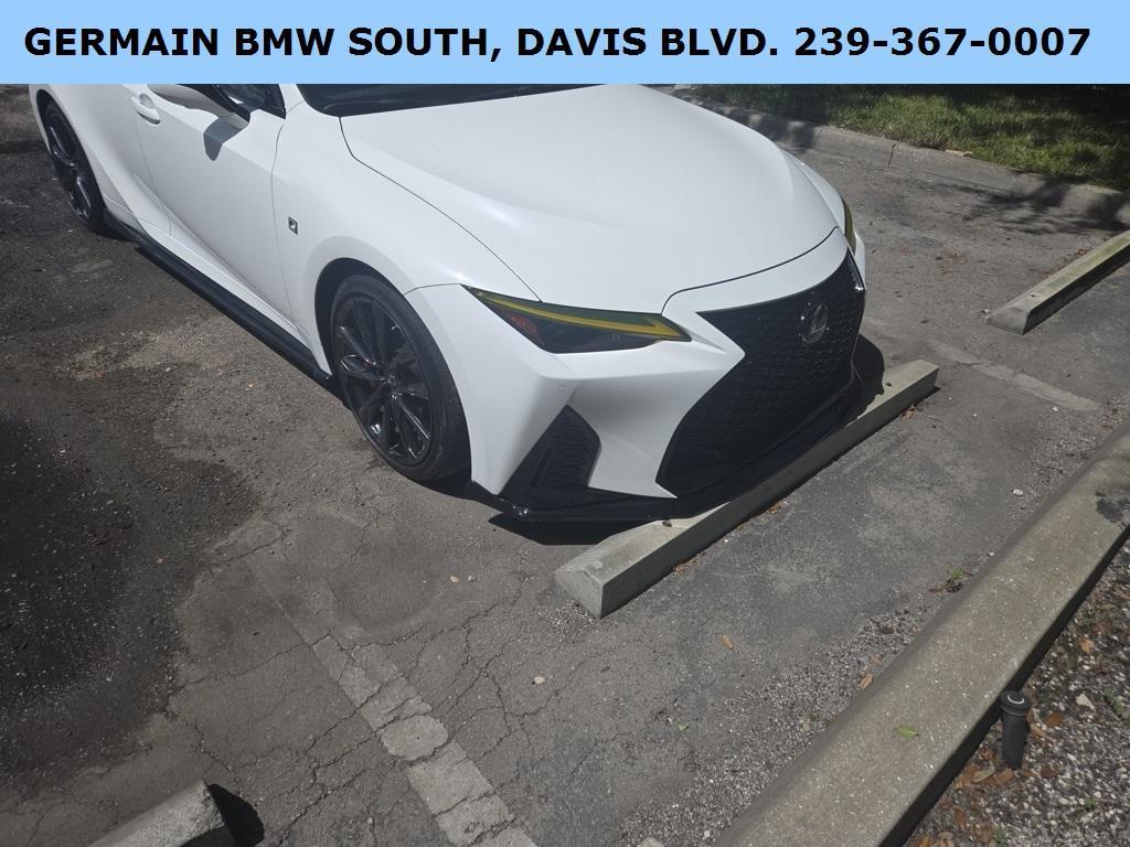 used 2023 Lexus IS 350 car, priced at $45,452