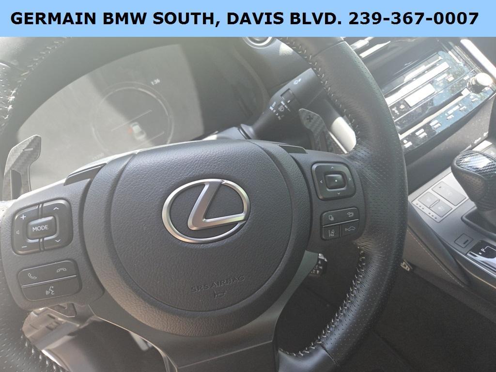 used 2023 Lexus IS 350 car, priced at $45,452