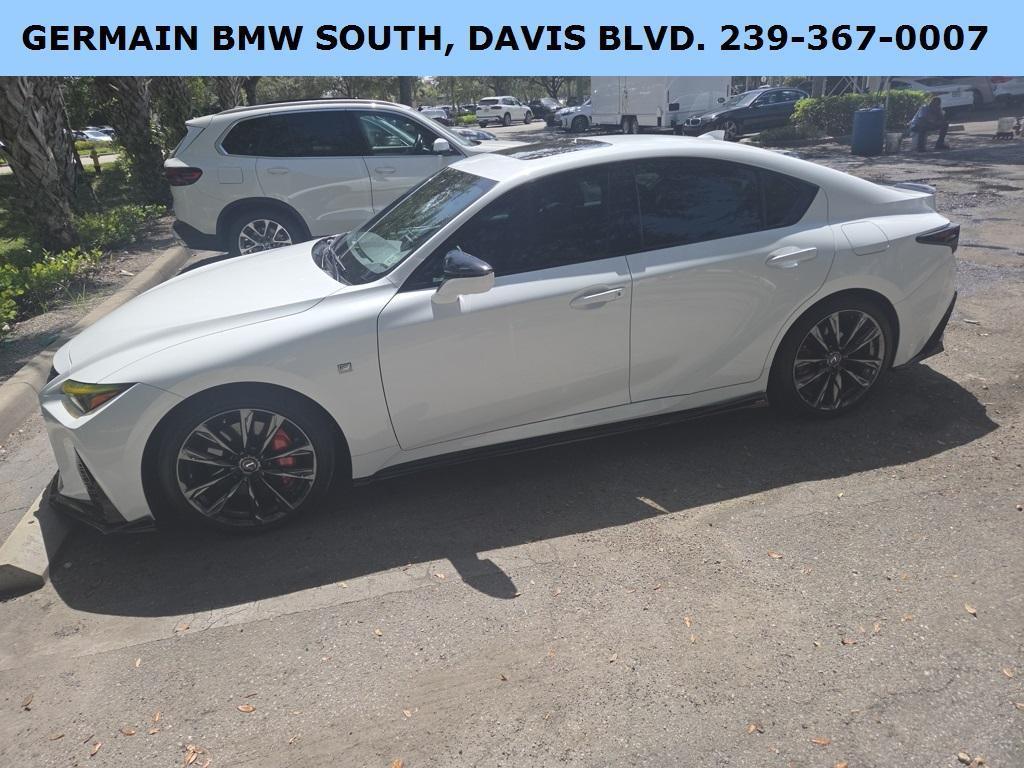 used 2023 Lexus IS 350 car, priced at $45,452