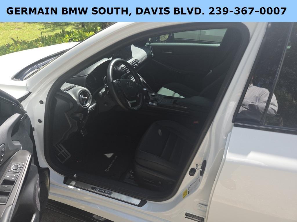 used 2023 Lexus IS 350 car, priced at $45,452