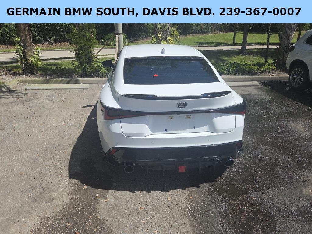 used 2023 Lexus IS 350 car, priced at $45,452