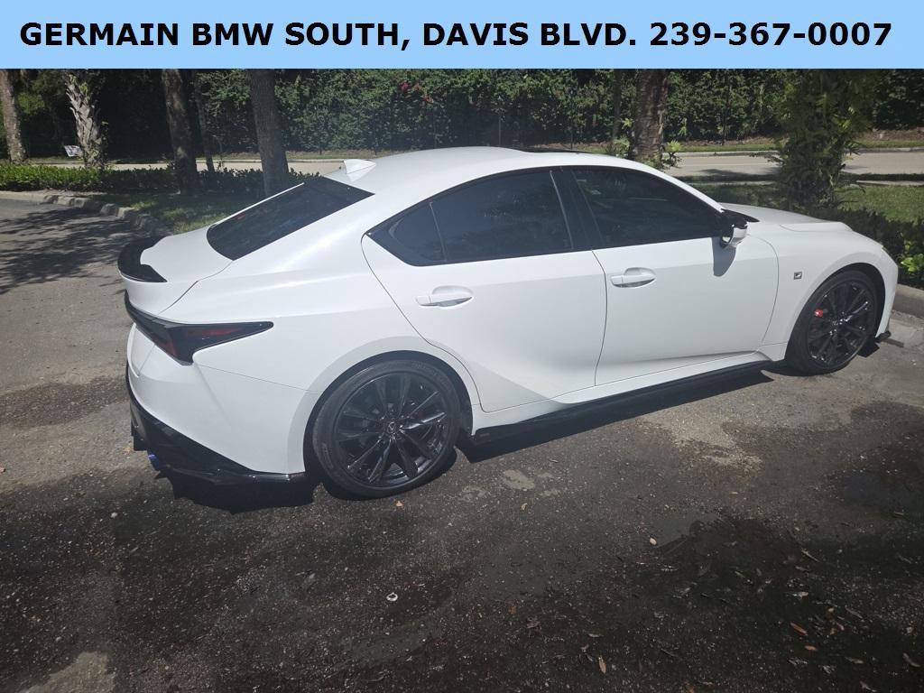 used 2023 Lexus IS 350 car, priced at $45,452