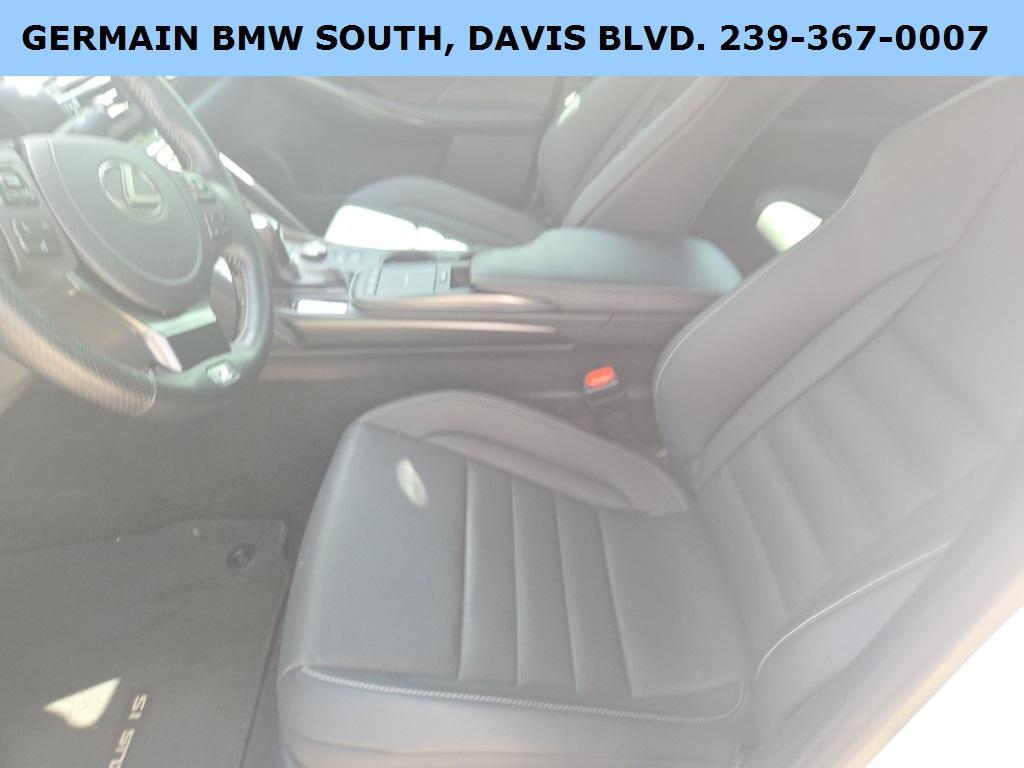 used 2023 Lexus IS 350 car, priced at $45,452