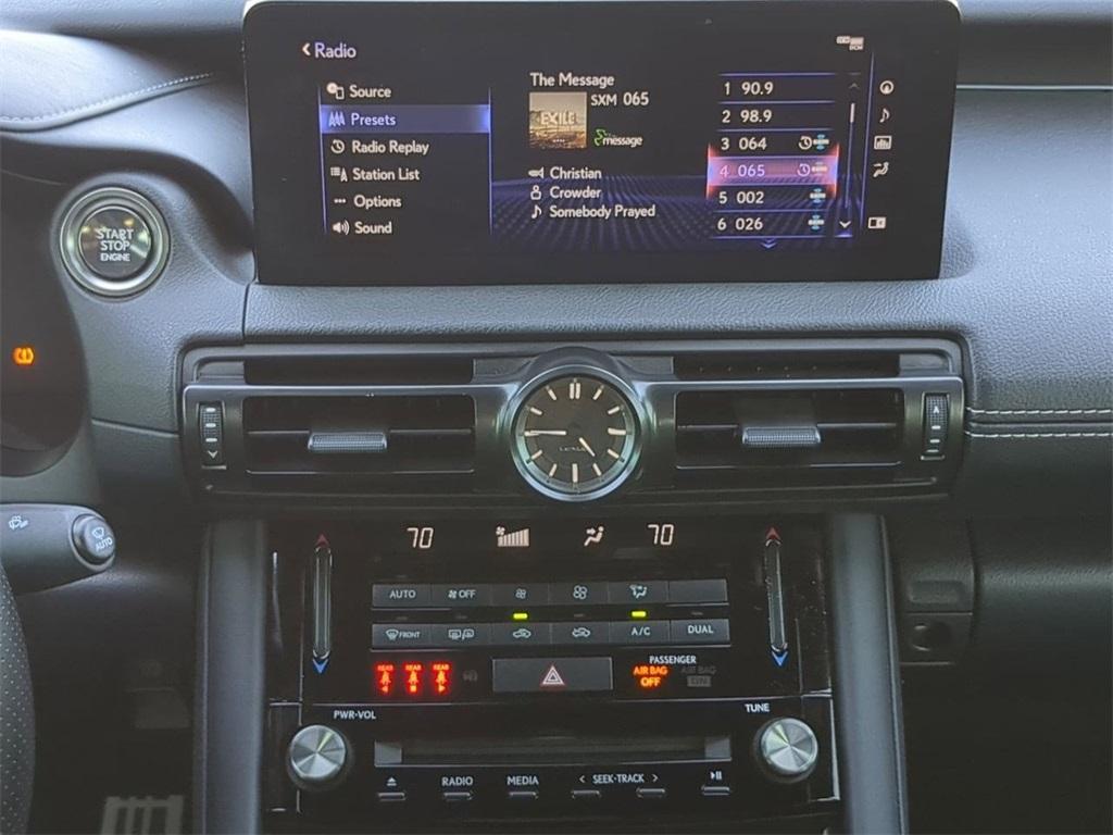 used 2023 Lexus IS 350 car, priced at $45,048