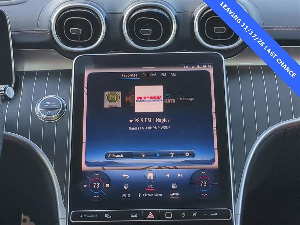 used 2024 Mercedes-Benz C-Class car, priced at $37,500