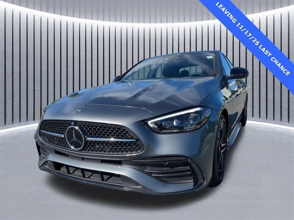 used 2024 Mercedes-Benz C-Class car, priced at $37,500